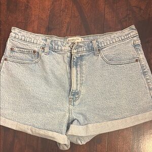Abercrombie Denim Blue Women's Shorts